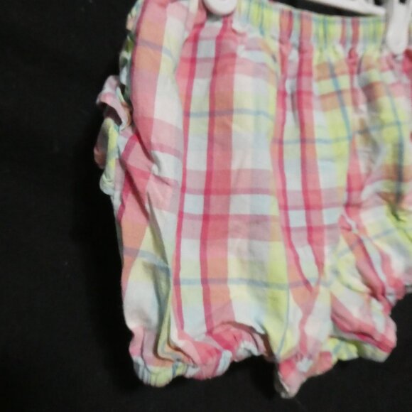 GYMBOREE | size 3T | Plaid Bloomers With Ruffle Back | 100% Cotton | NWOT - Picture 6 of 14